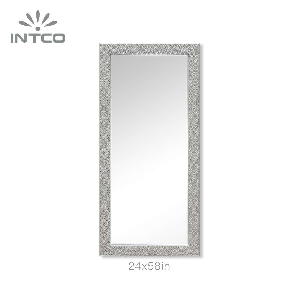 24x58in silver muded full length mirror